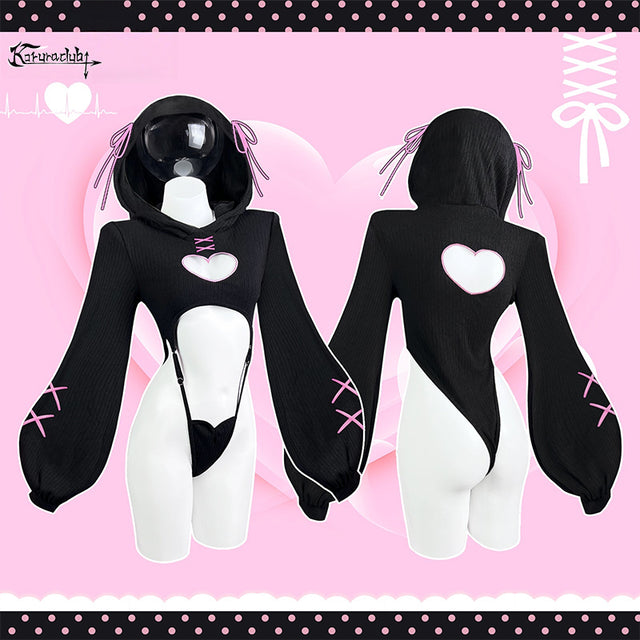 Pre-sale HEART HOLLOW BODYSUIT SR16