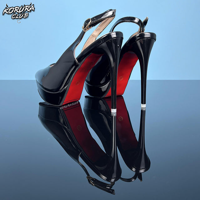 Ankle Strap Platform Stiletto Heels AH09