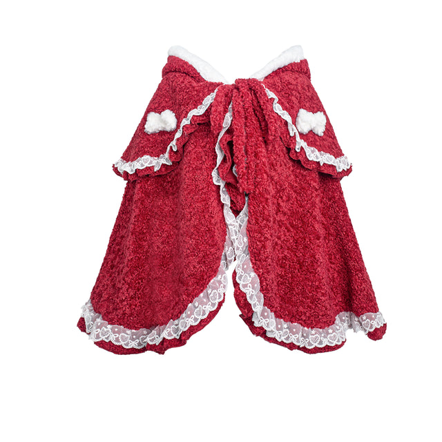 Christmas Plush Cape SD91