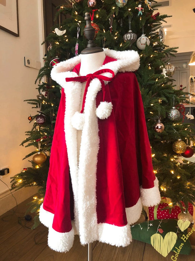 Christmas Little Red Riding Hood Cape CO08
