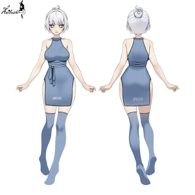 SHADOW WEAVE DRESS AH024