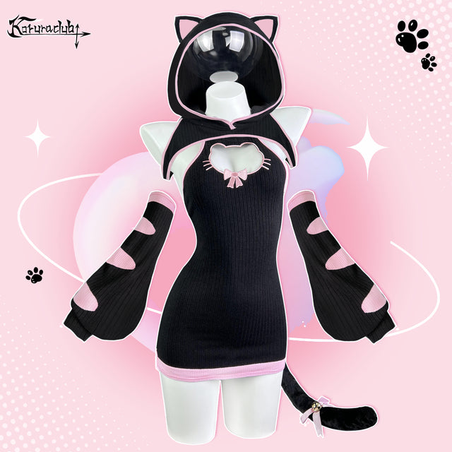 Cosplay Cute Tabby Cat Costume KO92