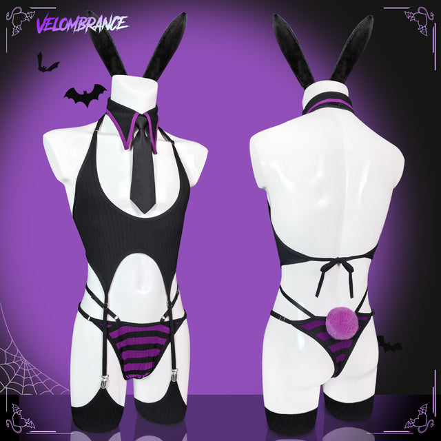 Velombrance Gentleman Bunny Bodysuit (7-Piece Set) AS61
