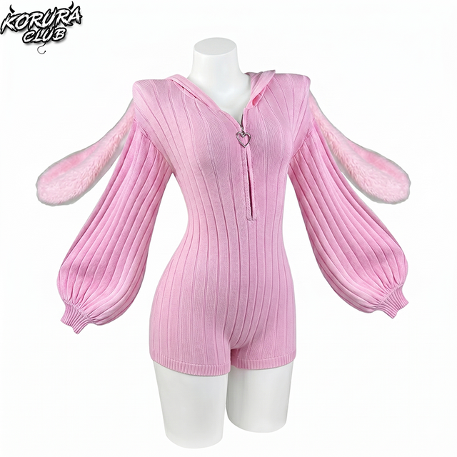 Pre-Sale Bunny Hoodie Jumpsuit CJ02