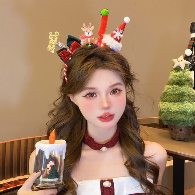 Christmas Reindeer Antler Headband SD71