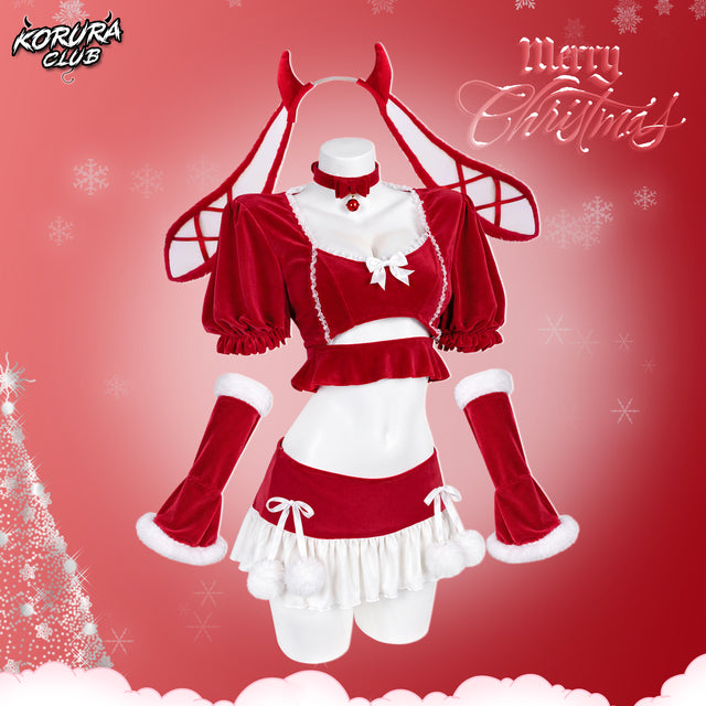 Pre-sale Christmas Bunny Costume KO175