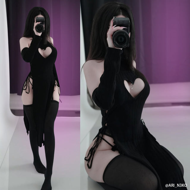 Heart-Shaped Cheongsam KO59
