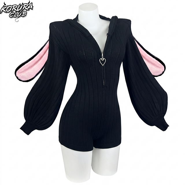 Pre-Sale Bunny Hoodie Jumpsuit CJ02