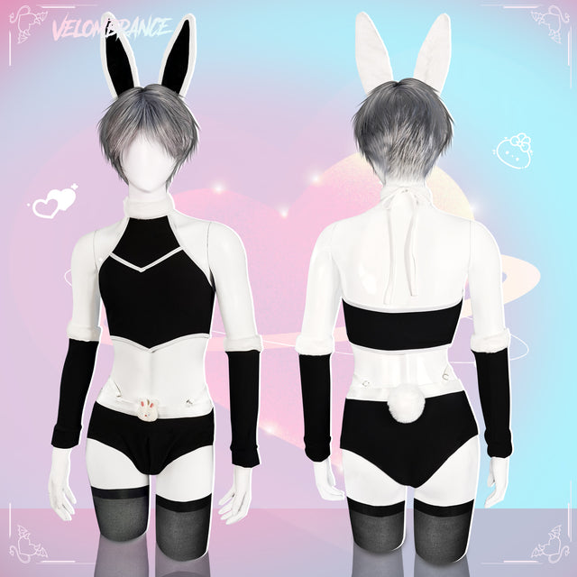 Pre- sale Velombrance Cosplay Cute Bunny Ear Knitwear AS06