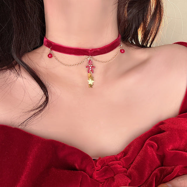 Christmas Star Collar KA17