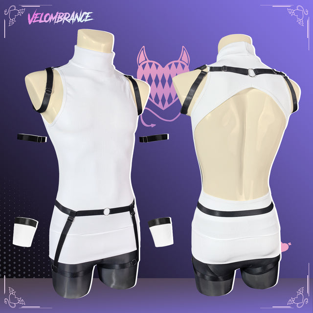 Velombrance Backless sweater(5-Piece Set) AS38
