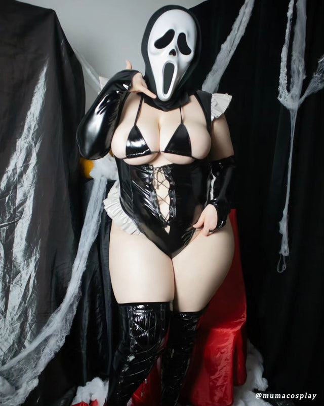 Plus Size Bar Maiden Maid Lingerie PS10 ( 5-Piece Set)