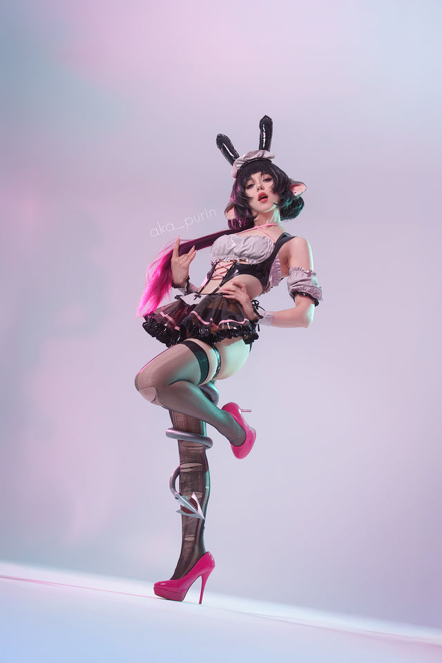 Cosplay Bunny Maid Lingerie KO15(6-Piece Set)