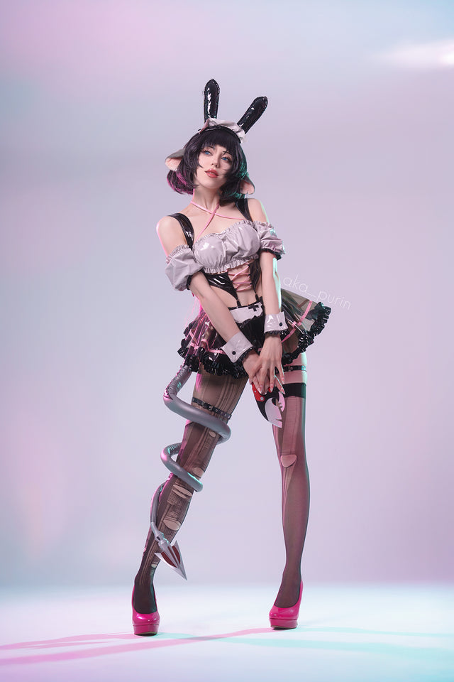 Cosplay Bunny Maid Lingerie KO15(6-Piece Set)