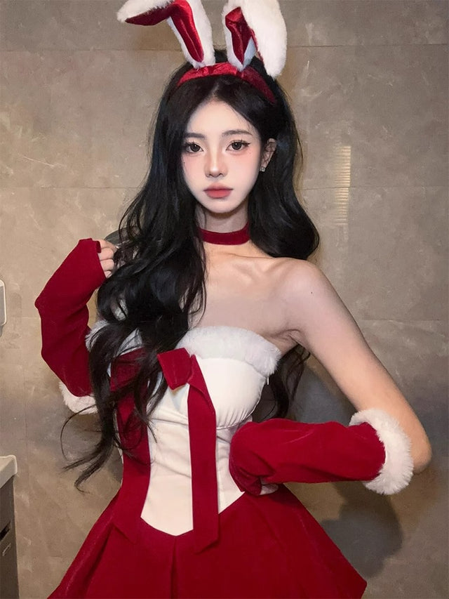Christmas Bunny Cosplay Dress CO30