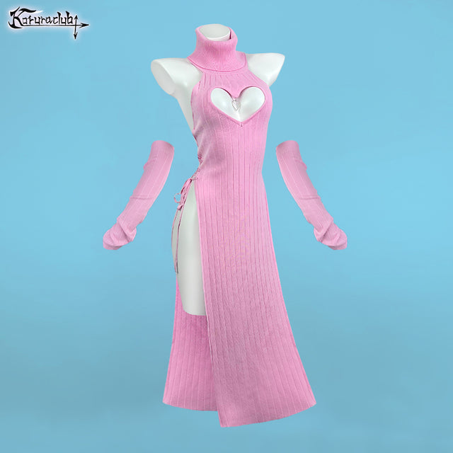 Heart-Shaped Cheongsam KO59