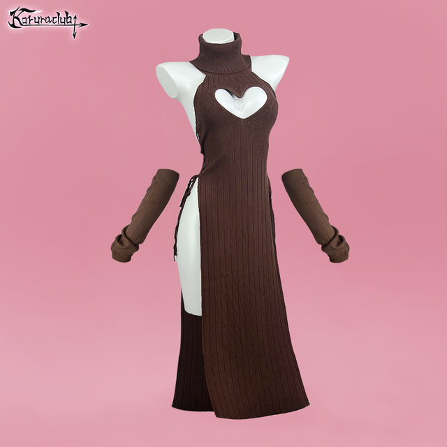 Heart-Shaped Cheongsam KO59