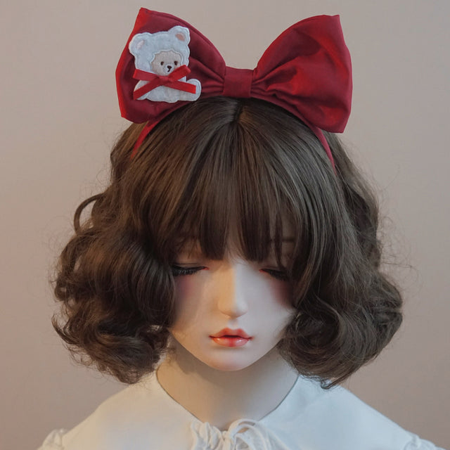 Christmas Bow Hair Accessory SD58