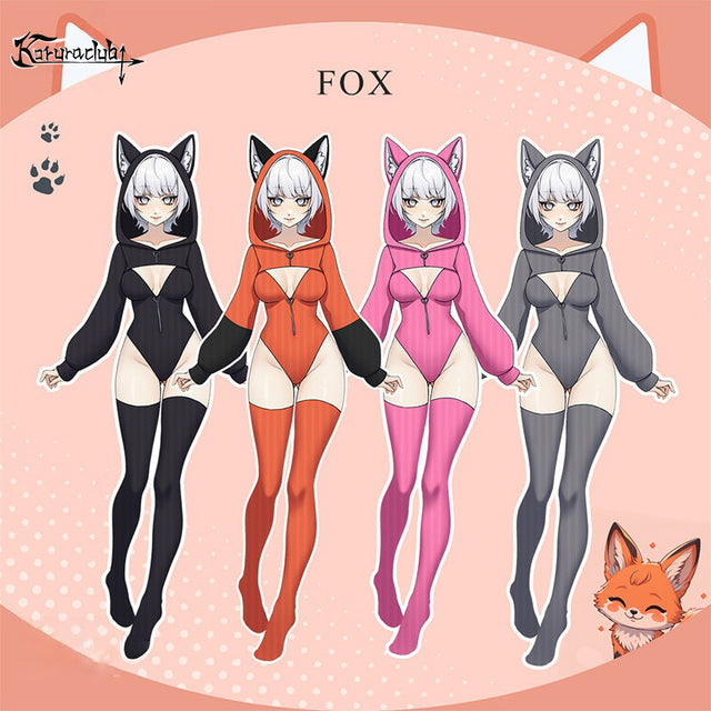 Pre-sale CUTE FOX BODYSUIT SR22