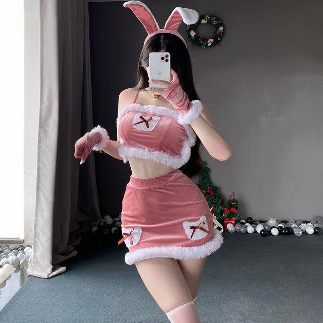 Cosplay Christmas bunny girl Costume SD17