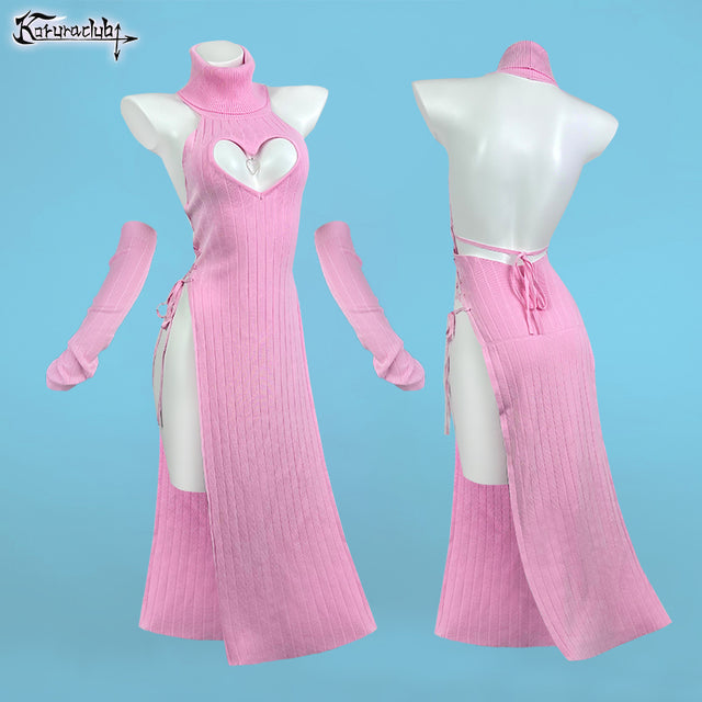 Heart-Shaped Cheongsam KO59