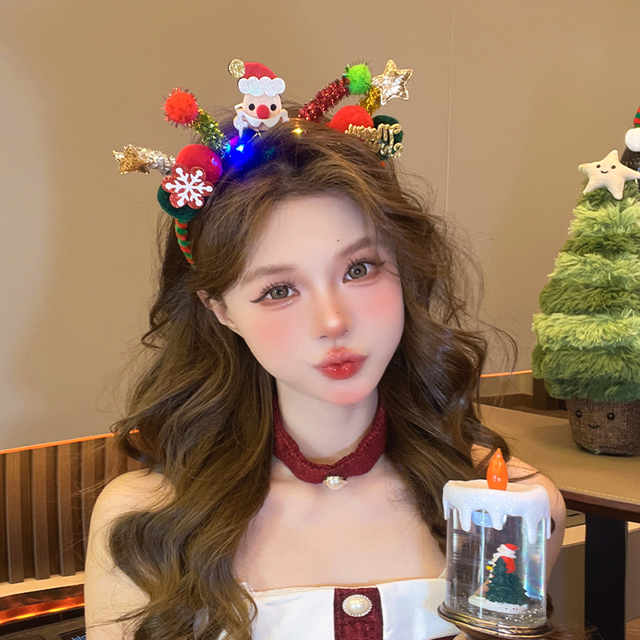 Christmas Reindeer Antler Headband SD71