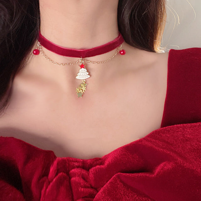 Christmas Star Collar KA17