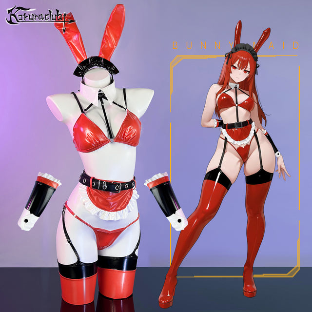 Sexy Bunny Maid Cosplay Costume for Roleplay