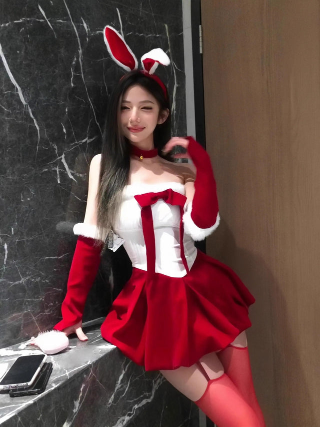 Christmas Bunny Cosplay Dress CO30