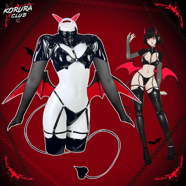demon cosplay anime lingerie