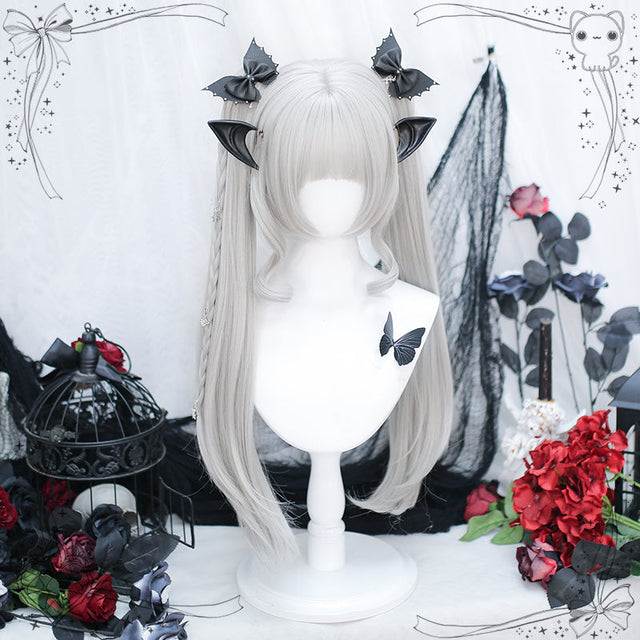 Twin Ponytail Princess Cut Natural Wig YV475845