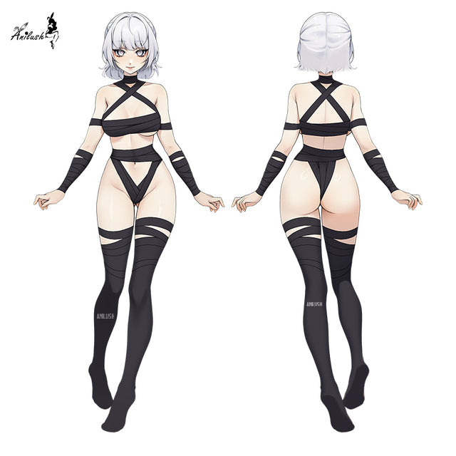 Pre-sale MULTI-COLOR BONDAGE BIKINI AH039