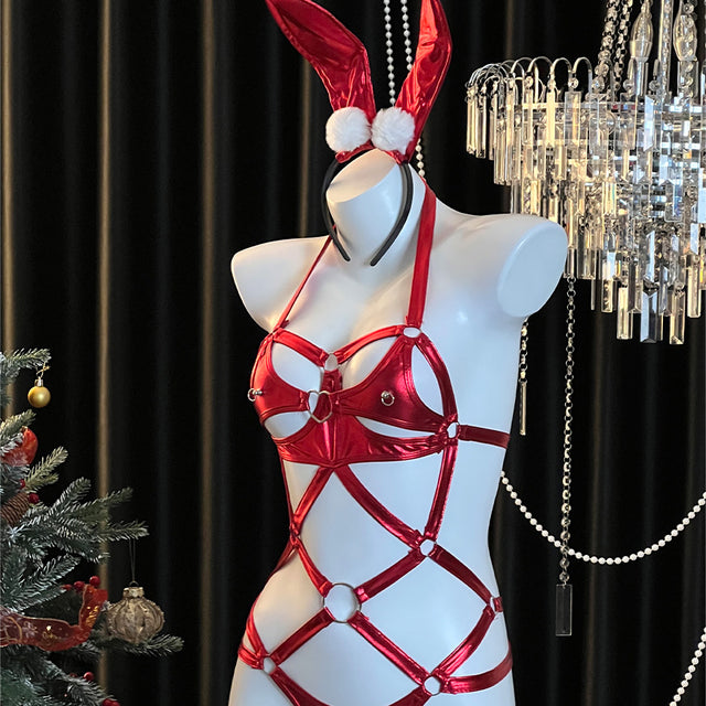 Christmas Bunny Bodysuit Costume SD98
