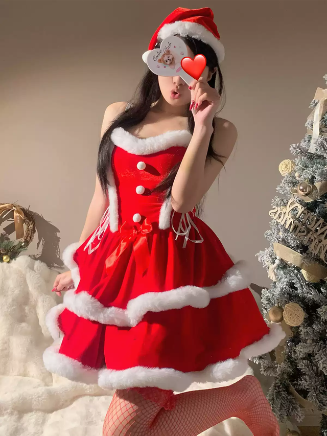 Cosplay Red Christmas Costume SD21