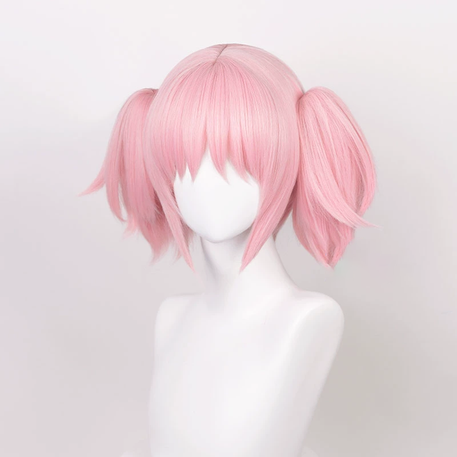 Cosplay Pink Double Ponytail Wig KW204