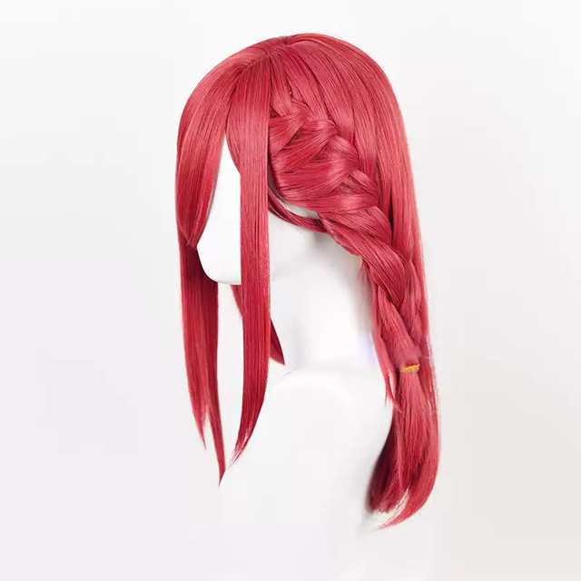 Cosplay Red Bun Wig KW211