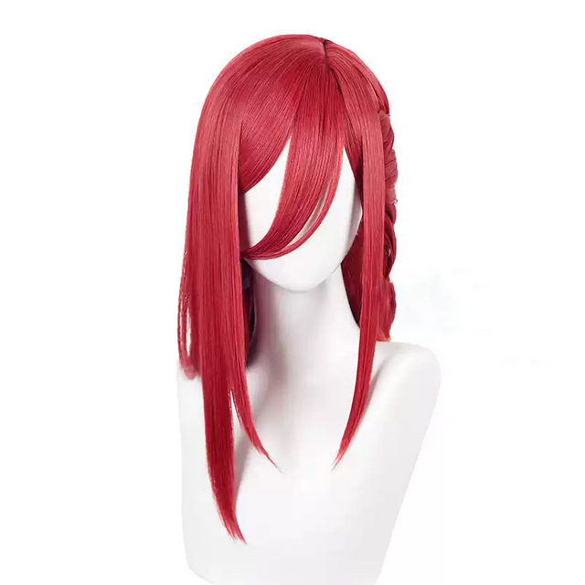 Cosplay Red Bun Wig KW211