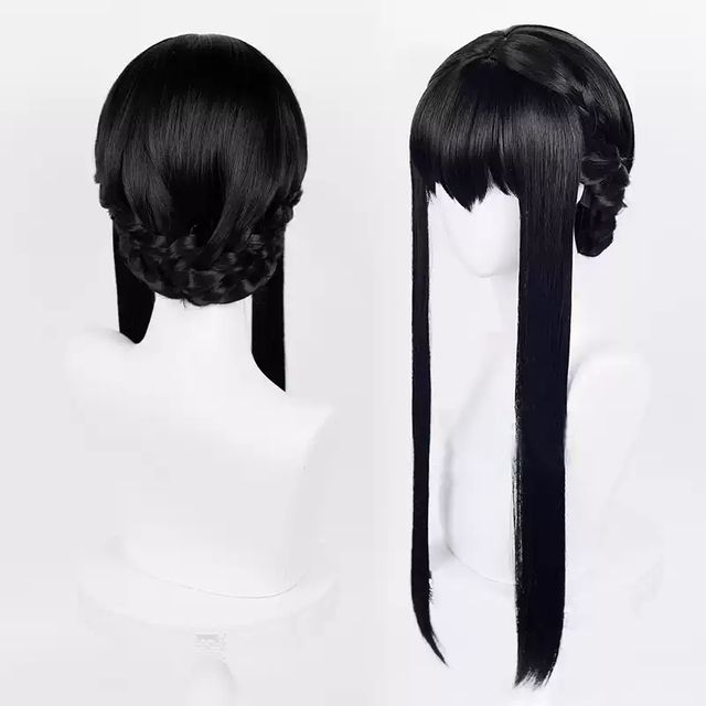 Cosplay Black Wig KW212