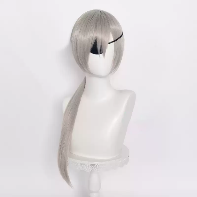 Cosplay Silver Long Wig KW213