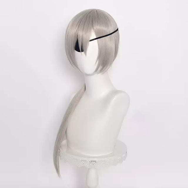 Cosplay Silver Long Wig KW213