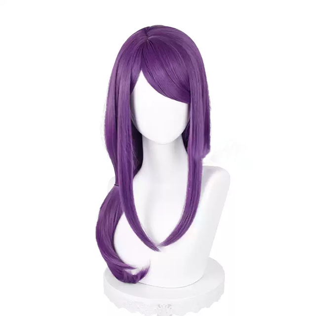Cosplay Purple Medium Length Wig KW221