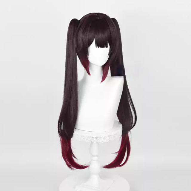 Cosplay Color Matching Gradient Ponytail Wig KW233