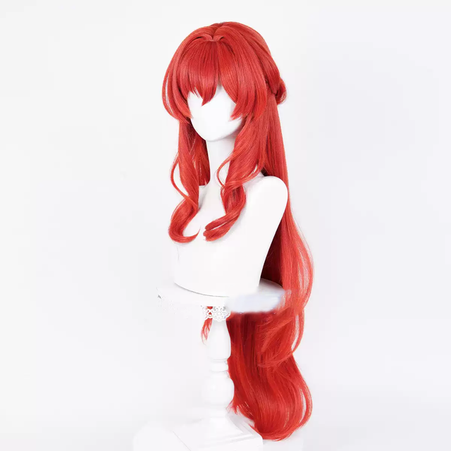 Cosplay Red Long Wig KW240
