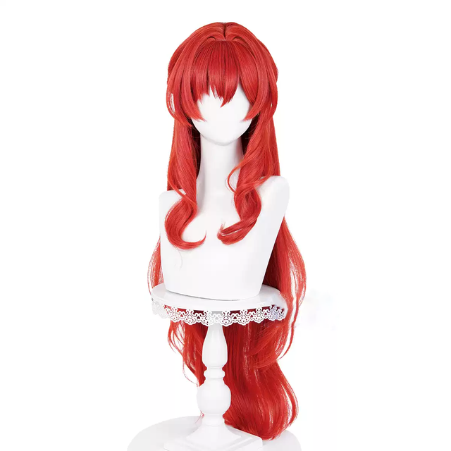 Cosplay Red Long Wig KW240
