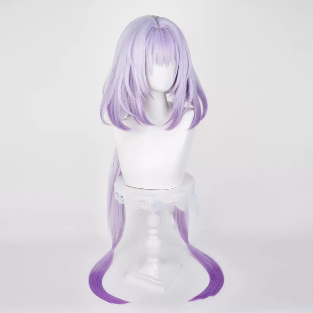 Cosplay Purple Wig Hollow Braid KW242