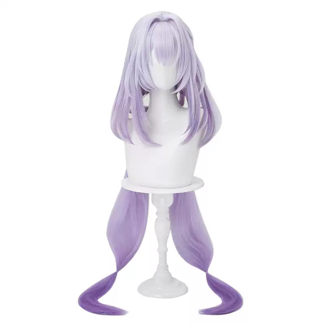 Cosplay Purple Wig Hollow Braid KW242