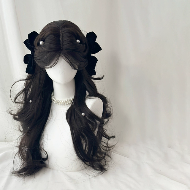 Cute Medium-Length Curly Hair KW244