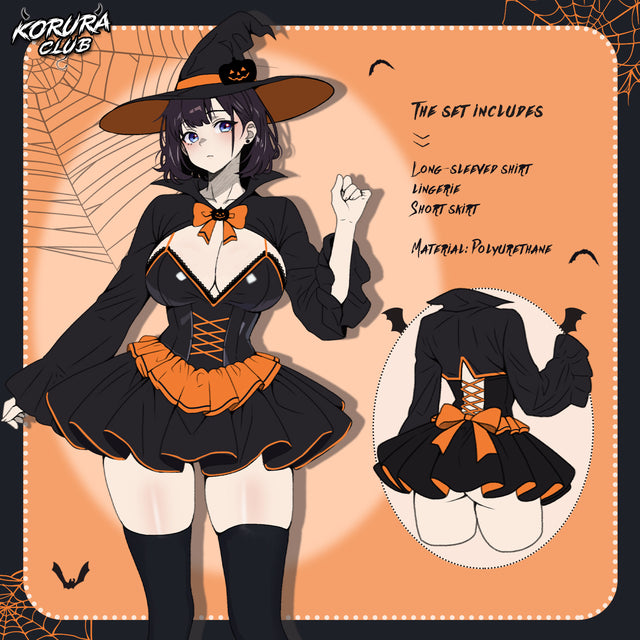 Pre-order Halloween Pumpkin Witch Costume KO160