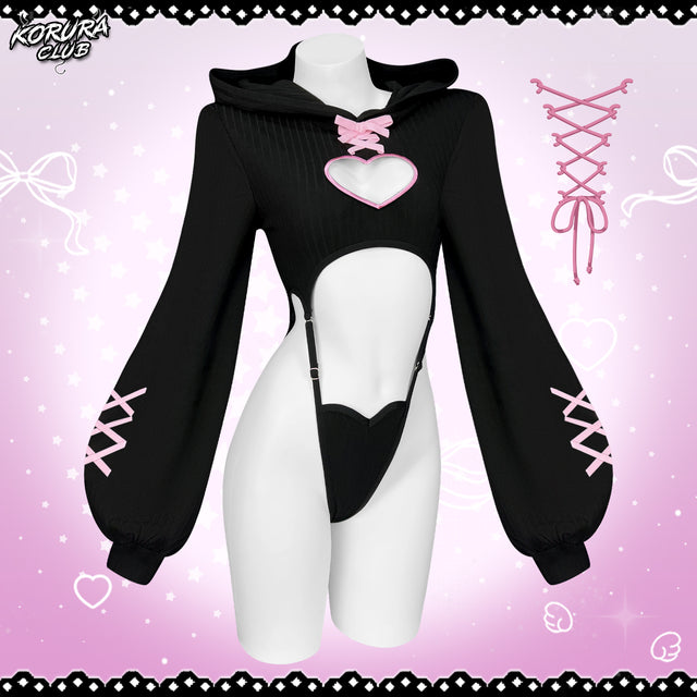 HEART HOLLOW BODYSUIT SR16