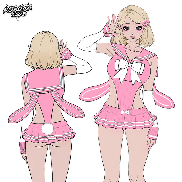 Pre-sale Sailor Bunny Lingerie KO147